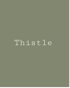 Thistle Green  - ONE - Melange Paint - Artisan Mineral Paints - Primer to Topcoat in One - 16oz - Canada Active