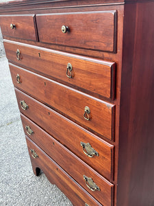 Available to Customize - Solid Cherry Wood Tall Boy Dresser