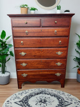 Available to Customize - Solid Cherry Wood Tall Boy Dresser