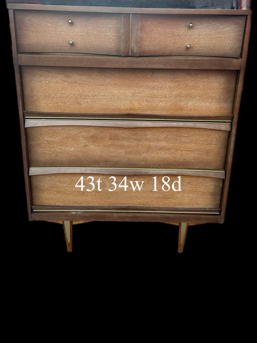 Available to Customize - MCM Style Tall Dresser