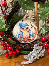 Animal Ornaments - Hand Painted & Decoupaged- Sold Individually