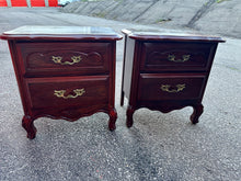 Available to customize -  Set of 2 French Provincial Nightstands (Pair)
