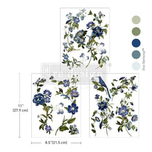 Blue Nest Blooms reDesign by Prima Decor Middy Transfer Floral Transfer DIY Furniture Image Transfer rub on image transfer Q1 2026