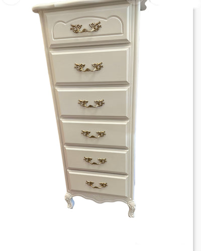 Custom Painted French Provincial Lingerie Chest