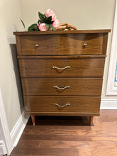 Available to customize -  Tall 4 drawer MCM Dresser