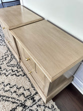 Set of 2 Pottery Barn Sausalito Inspired Nightstands with Two drawers