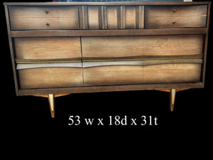 Available to Customize - MCM Style Long Dresser