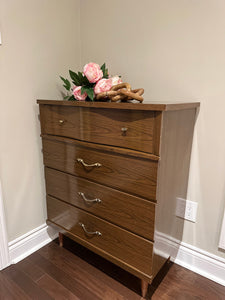 Available to customize -  Tall 4 drawer MCM Dresser