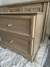 Set of 2 Pottery Barn Sausality Inspired Nightstands with Trimmed drawers