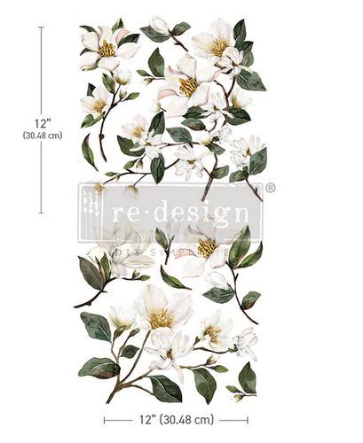 Magnolia Garden - Redesign with Prima Decor Maxi Transfer