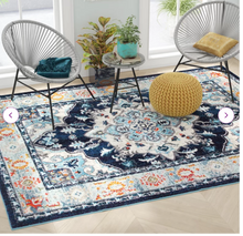 Oriental Design Rug 7'6 x 9'6 feet