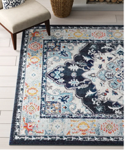 Oriental Design Rug 7'6 x 9'6 feet