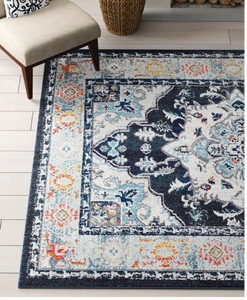 Oriental Design Rug 7'6 x 9'6 feet