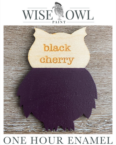 Black Cherry -OHE - One Hour Enamel - OHE - Quart 32oz- Wise Owl Paint