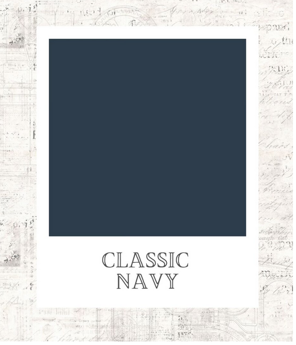 Classic Navy - ONE - Timeless Collection - Melange Paint - Artisan Mineral Paints - Primer to Topcoat in One - 16oz - Canada Active