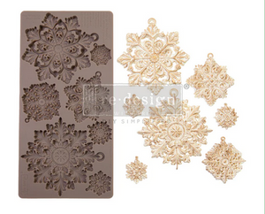 Frost Spark Snowflake Mould Christmas Decor Mould by reDesign by Prima