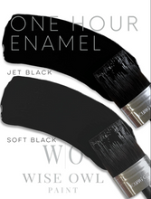 NEW - Soft Black -OHE - One Hour Enamel - OHE - Quart 32oz- Wise Owl Paint
