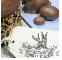 Easter - Bunny  - Redesign with Prima Decor Decor Stamp Clear Cling Stamp