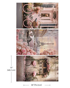 Parisian Bloom Haven - Redesign with Prima Decor Decoupage Tissue Paper