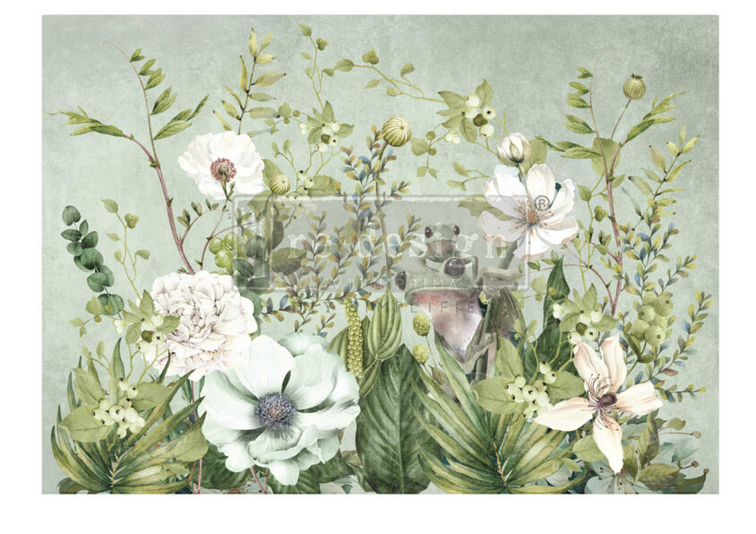 Froggy Meadow A1 - Redesign with Prima Decor Decoupage Paper A1
