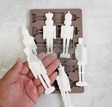 Nutcracker Magic Christmas DIY Mold ReDesign by Prima Decor Mould Chocolate Mould Resin Mould Furniture Flip  Mould