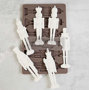 Nutcracker Magic Christmas DIY Mold ReDesign by Prima Decor Mould Chocolate Mould Resin Mould Furniture Flip  Mould
