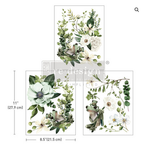 Froggy Meadow Greens - Redesign with Prima Decor Middy Transfer