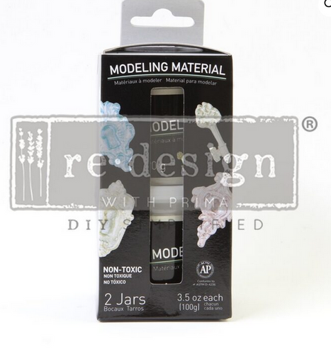 Modeling Material - Air Dry Clay - ReDesign By Prima - Moulds