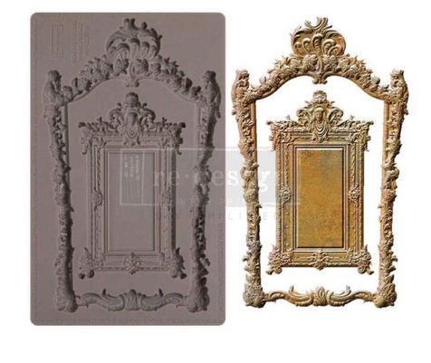 Vintage Reflections Vintage Smal Frame Mould DIY Mold ReDesign by Prima Decor Mould Chocolate Mould Resin  Furniture Flip  Mould Q2 2025
