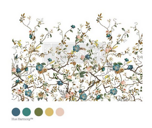 Blue Vine- Redesign with Prima LARGE Decor Transfer Q3 2025
