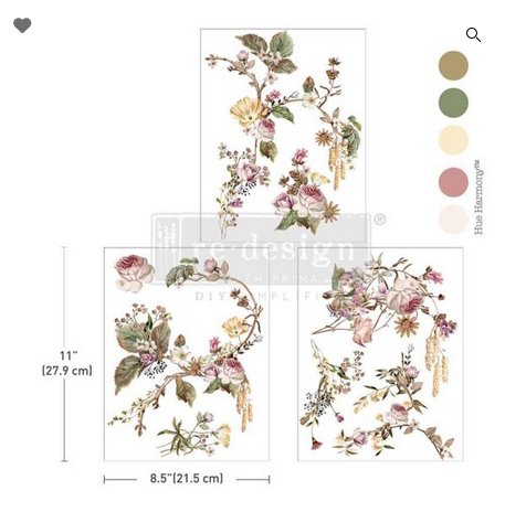 Rosette Royale- Redesign with Prima Decor Middy Transfer Q3 2025 Release