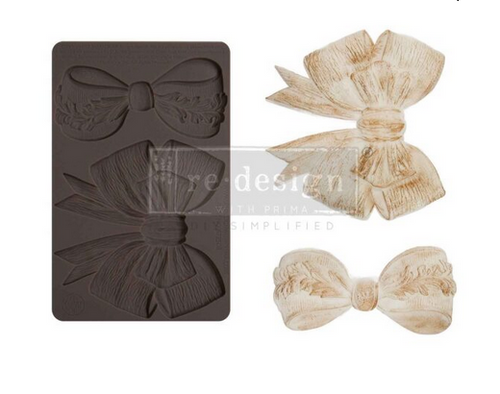 Vintage Opulence Bow Katcha Mould DIY Mold ReDesign by Prima Decor Mould Chocolate Mould Resin  Furniture Flip  Mould