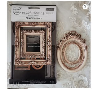 Ornate Legacy Vintage Frame Christmas DIY Mold ReDesign by Prima Decor Mould Chocolate Mould Resin Mould Furniture Flip  Mould Q3 2025