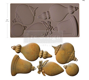 Bright Baubles Ornament  Christmas Tree Mold ReDesign by Prima Decor Mould Chocolate Mould Resin Mould Furniture Flip Mould Q3 2025