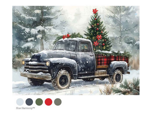Country Pines Delivery Christmas Decoupage Paper – A4 Redesign by Prima  Decoupage Paper Q4 2025