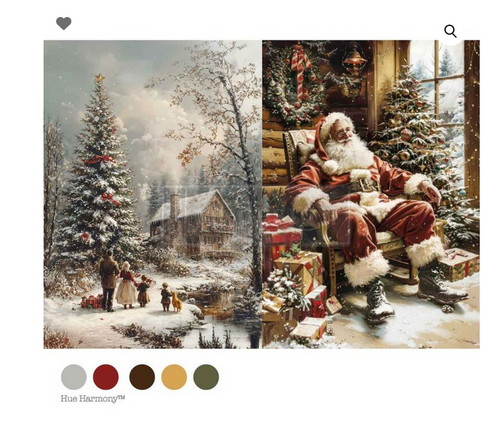 Silent Night Stories Santa Christmas Decoupage Paper – A4 Redesign by Prima  Decoupage Paper Q4 2025