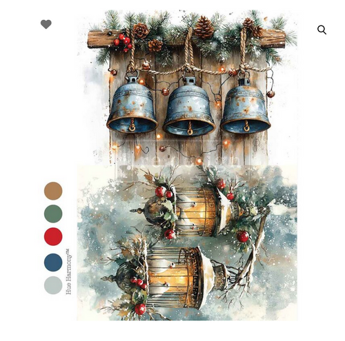 Twilight Nesting Christmas Decoupage Paper – A4 Redesign by Prima  Decoupage Paper Q4 2025