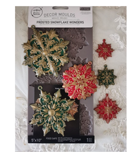 Frosted Snowflake Wonders Ornament  Christmas Tree Mold ReDesign by Prima Decor Mould Chocolate Mould Resin Mould Furniture Flip Mould Q3 2025