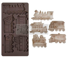 The Jolly Express Christmas Train  Christmas Tree Mold ReDesign by Prima Decor Mould Chocolate Mould Resin Mould Furniture Flip Mould Q3 2025