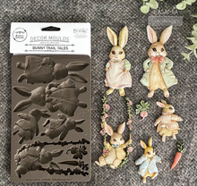 Bunny Trail Tails - Easter Bunny Spring DIY Mold ReDesign by Prima Decor Mould Chocolate Mould Resin Mould Furniture Flip Mould Q1 2026