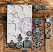 Finnabair Pocket Watches Mould DIY Mold ReDesign by Prima Decor Mould Chocolate Mould Resin Mould Furniture Flip Mould
