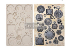 Finnabair Pocket Watches Mould DIY Mold ReDesign by Prima Decor Mould Chocolate Mould Resin Mould Furniture Flip Mould