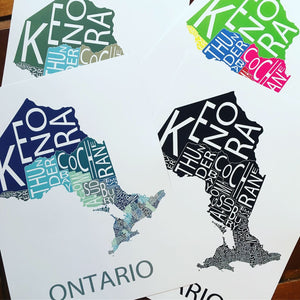 MAP11 Ontario Print