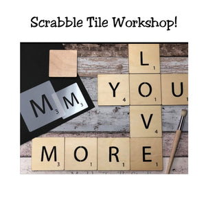 Scrabble Tile Workshop