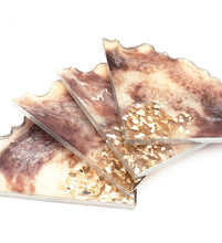 Private Party Project -  Geode Resin Coasters / Ring Dishes / Charcuterie tray