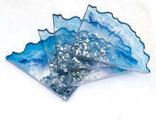 Private Party Project -  Geode Resin Coasters / Ring Dishes / Charcuterie tray
