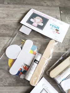 DIY Kit - Paper Puppet Kit Set of 6