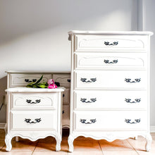 French Provincial Tall Boy  in Casement