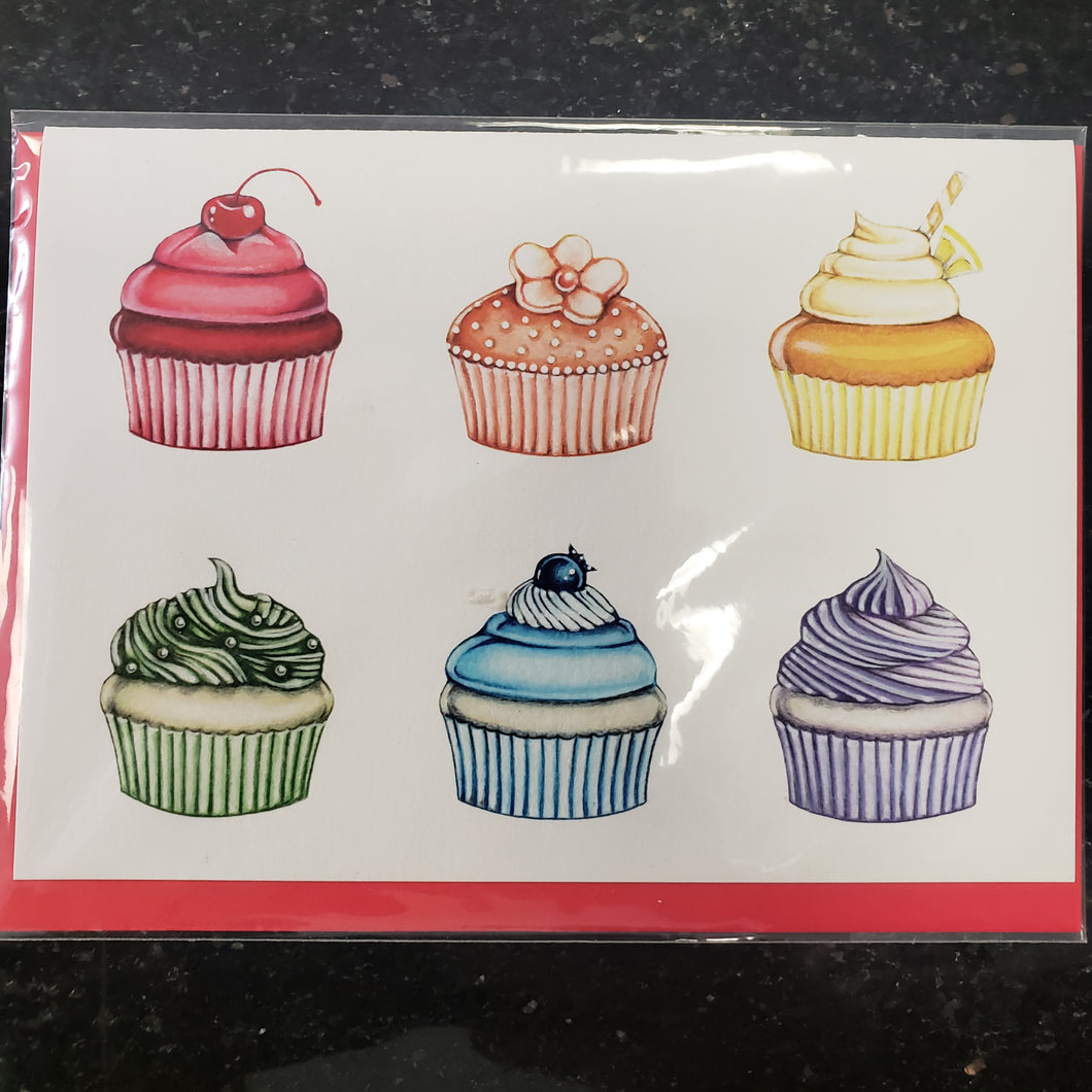 Cupcakes Card TOT1