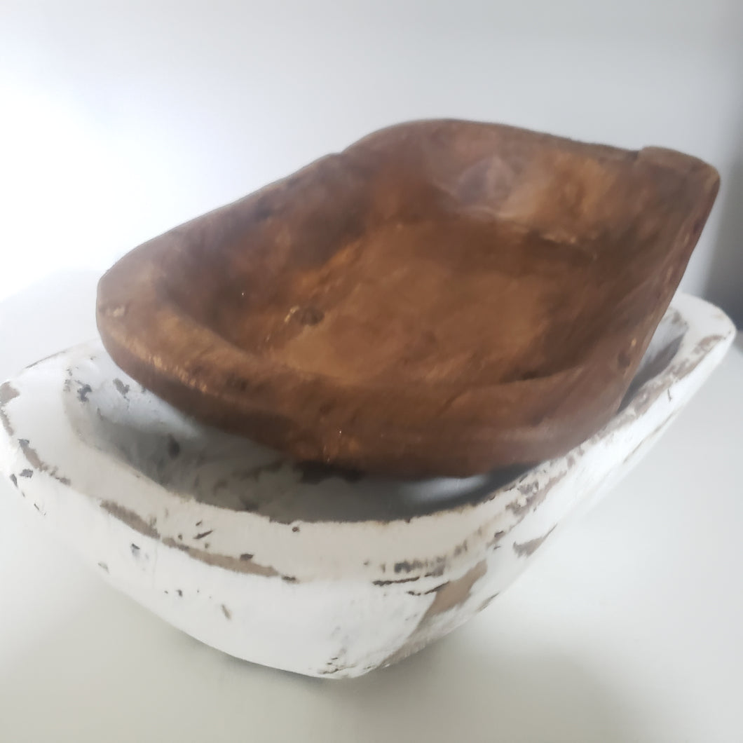 Handcrafted Wood Dough Bowls
